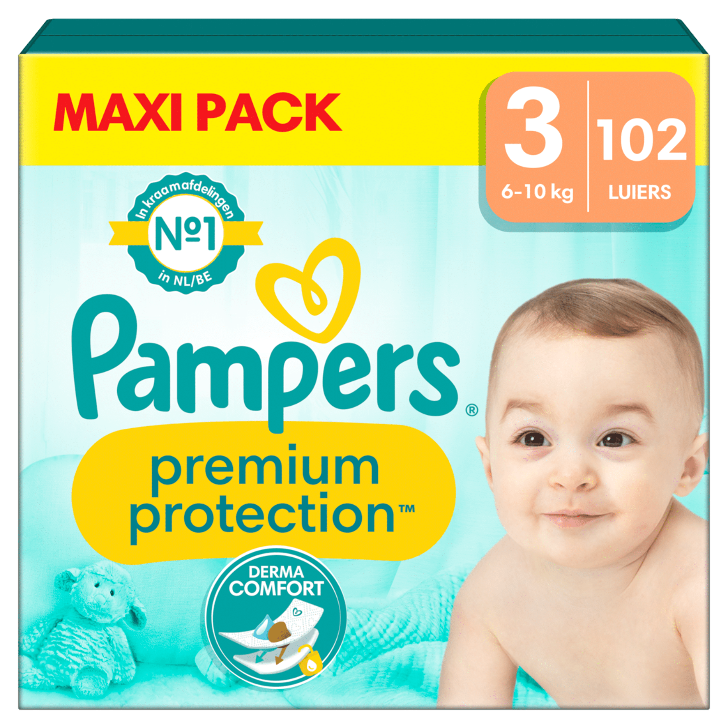 pampers aanbieding wehkamp