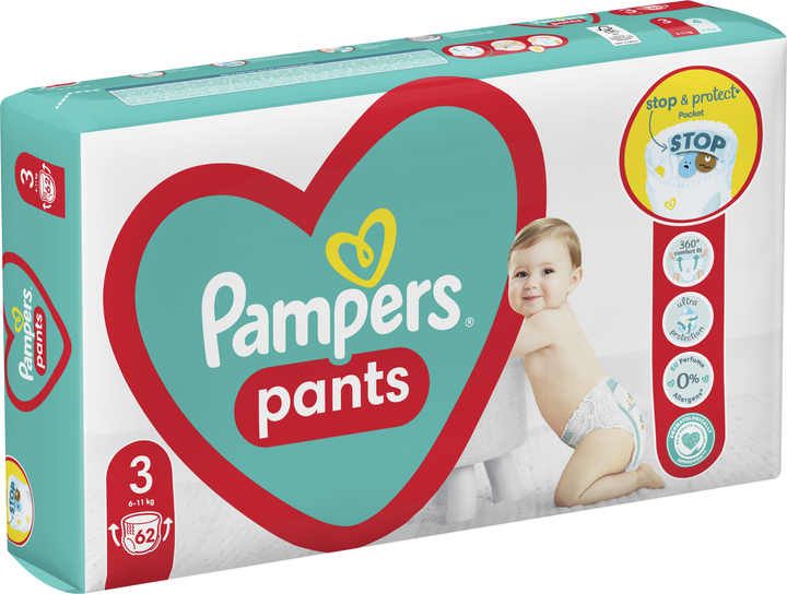 pantsy pampers tasma z tylu