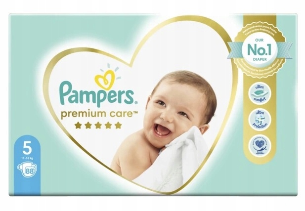 pieluchomajtki pampers 5 carrefour