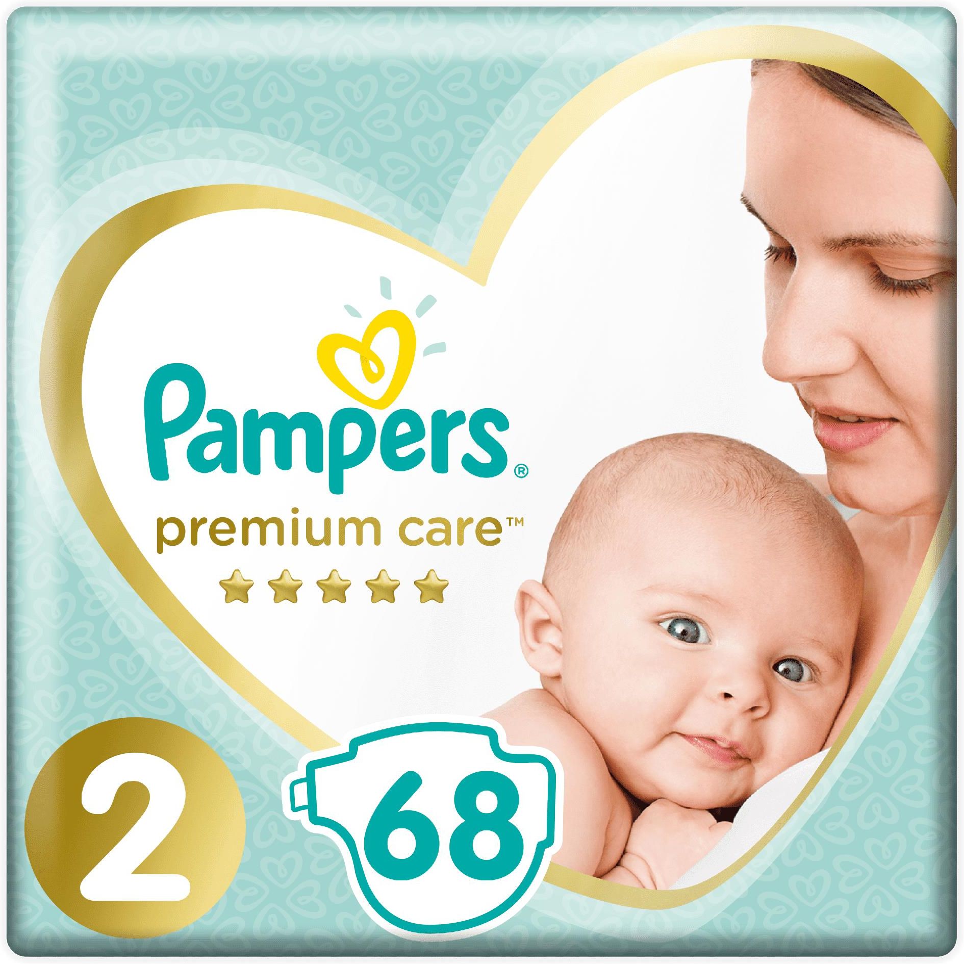 new born pampers premium care