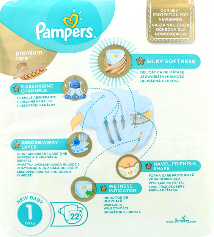 pampers premium care czym sie roznia