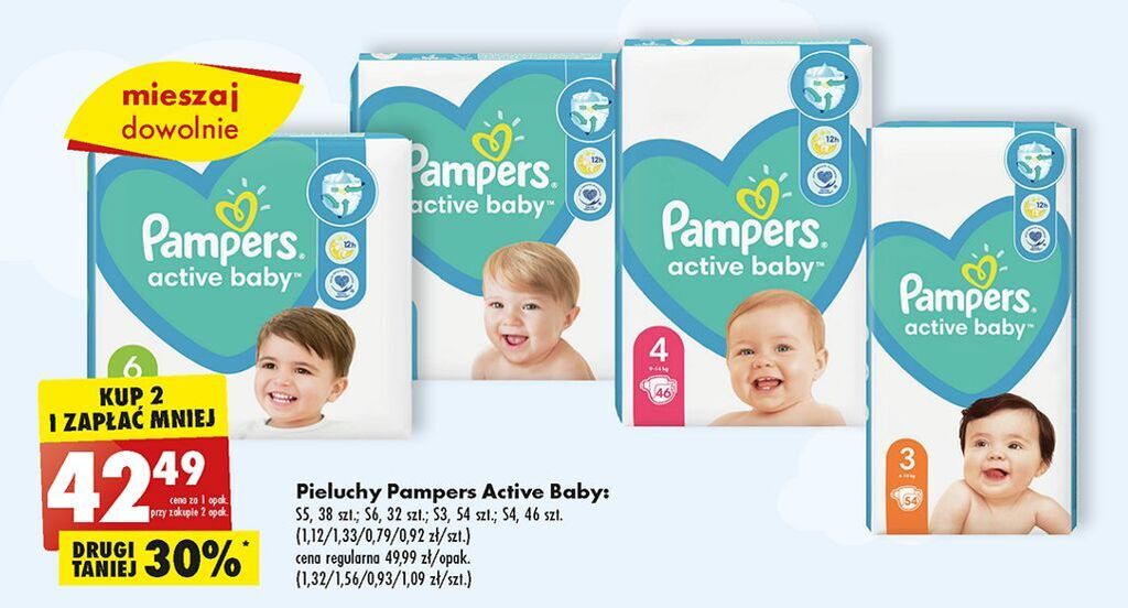 pieluszki pampers 5 ceneo