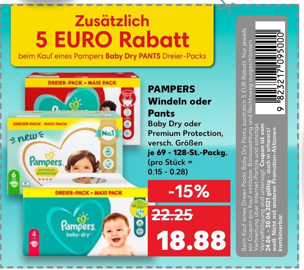 pampers active baby 3 104szt