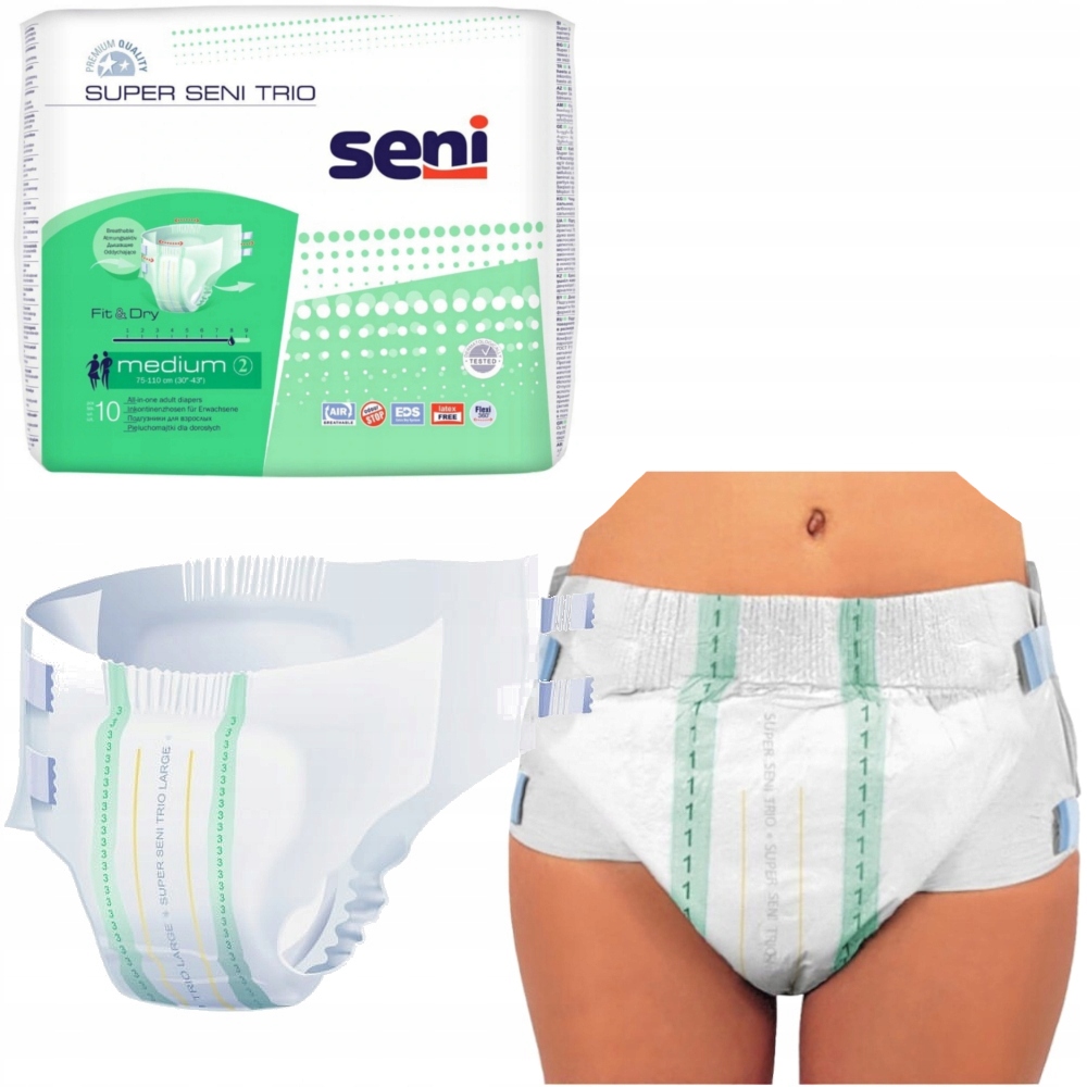 super seni fit dry pieluchomajtki