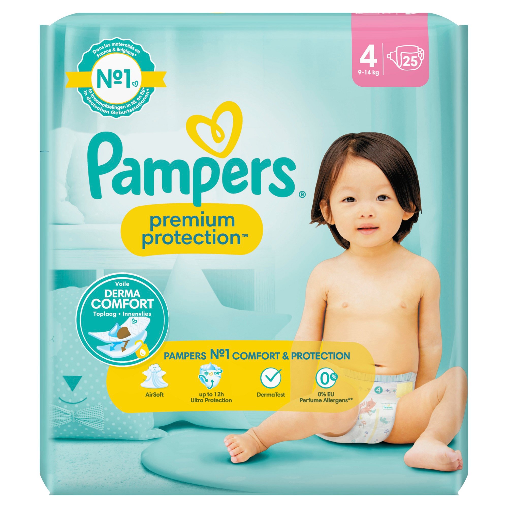 pampers active baby 4+ maxi plus 120 szt