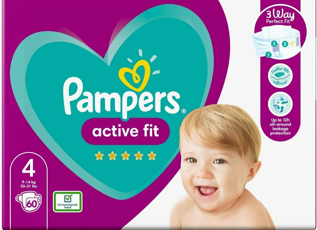 204 sztuk pampers 3