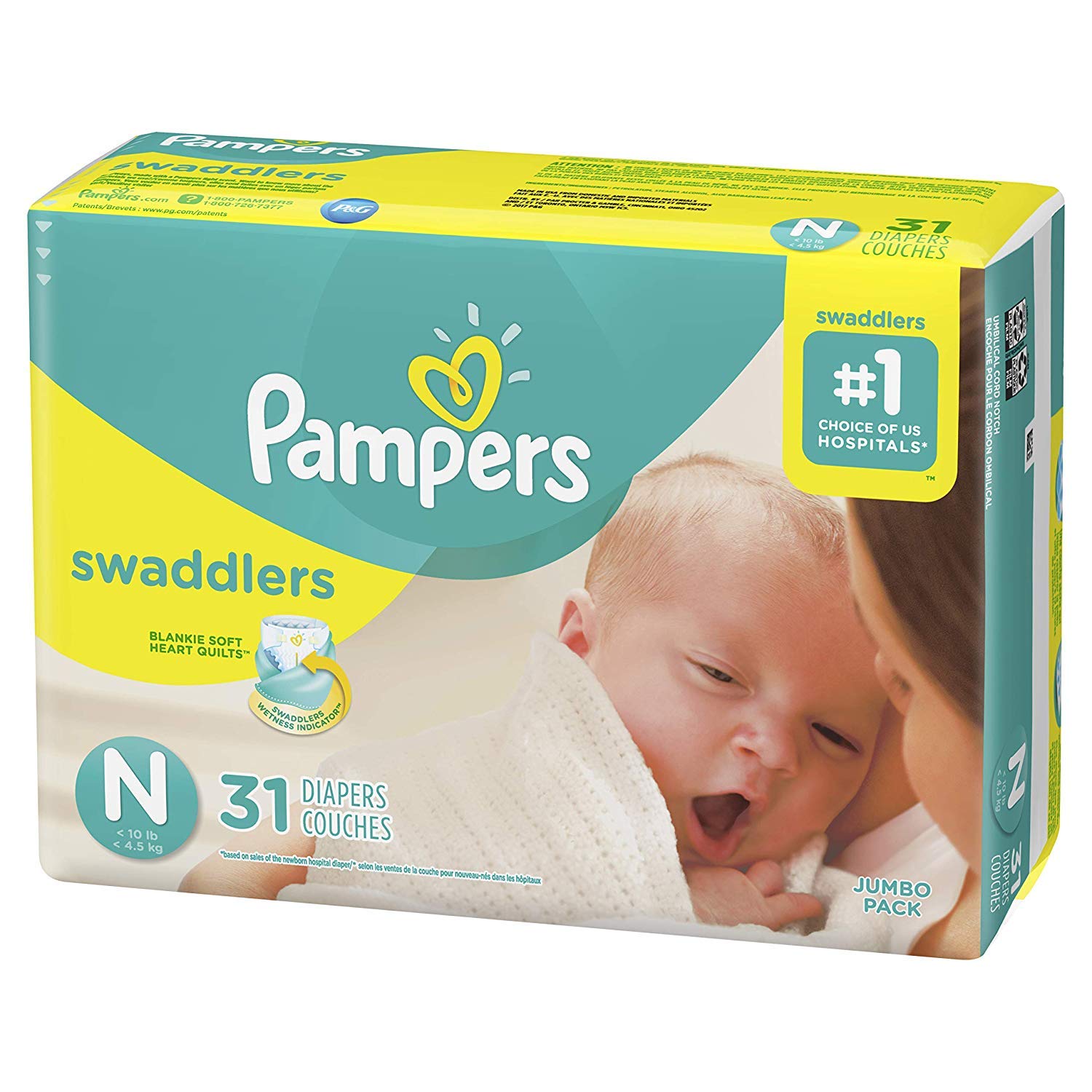 pampers newborn 1 cena