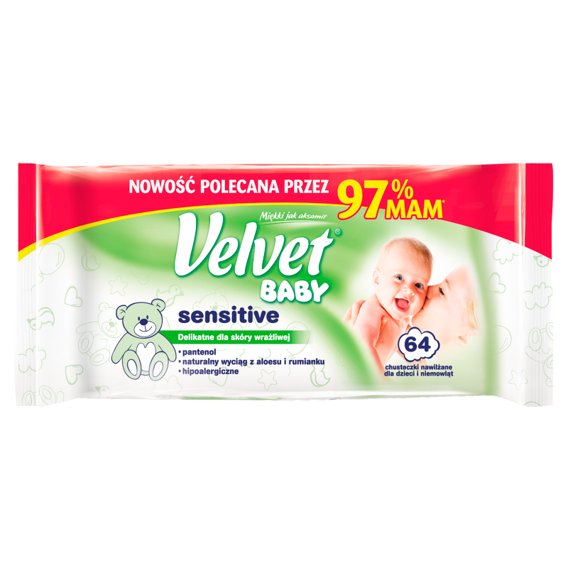 velvet baby chusteczki nawilżane pure sklad