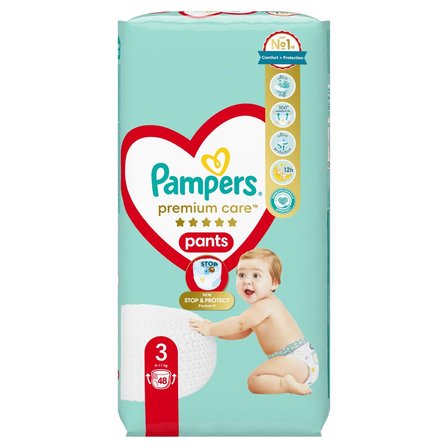 pieluchomajtki pampers premium care pants