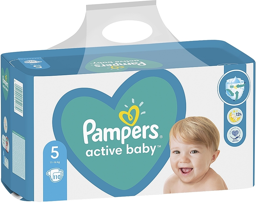 pampers active baby 1 43szt 2-5kg