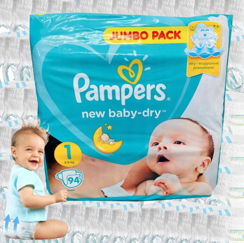 pieluchy pampers new baby