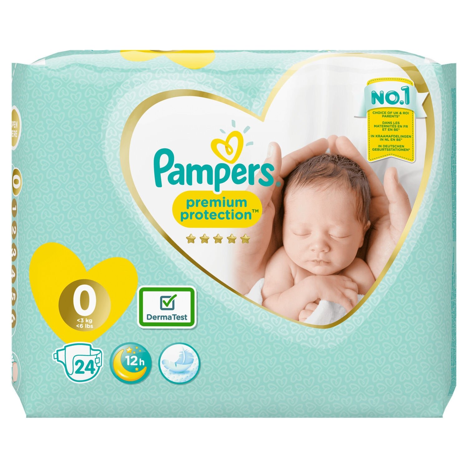 pampers pieluchy 1 43 sztuki