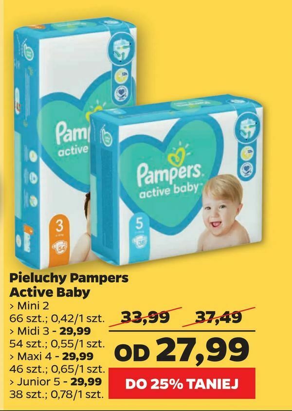 pieluchy pampers new baby newborn