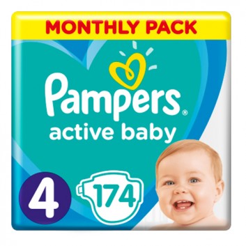 pampers active baby 6 124