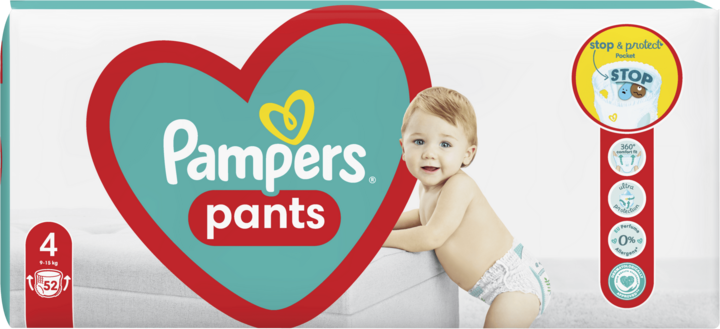 pampers 6 na dziecku