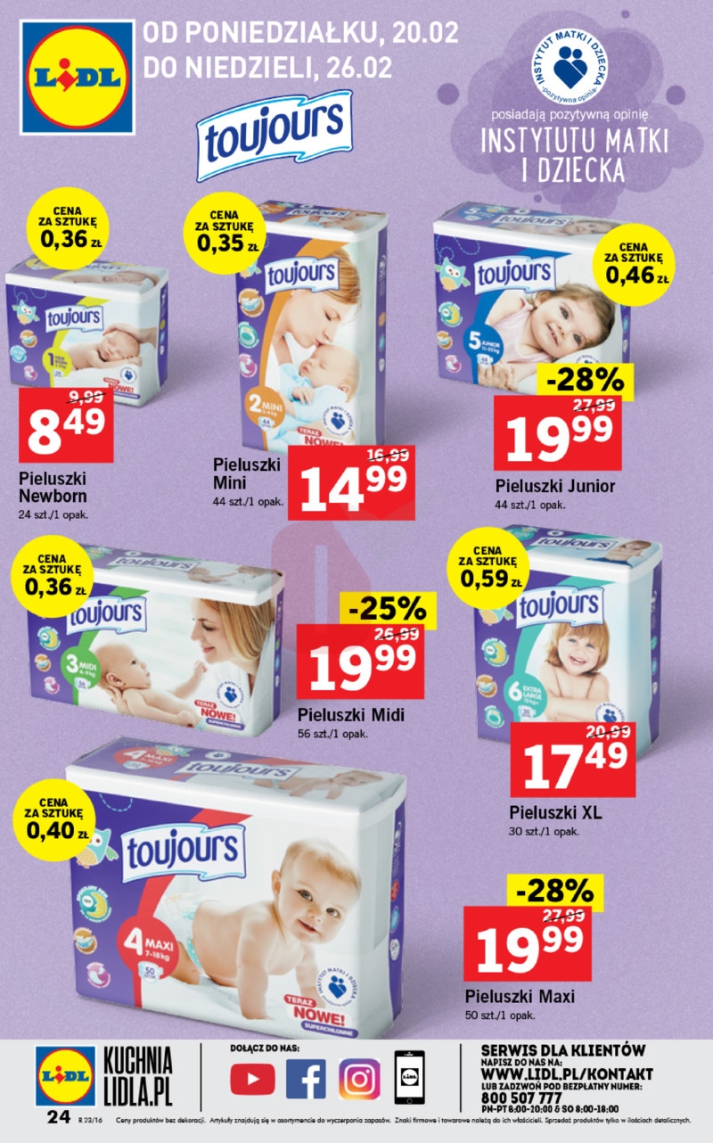 15 szt pampers