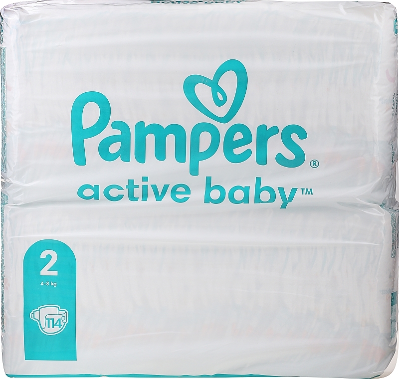 pampers active baby-dry pieluszki 4 maxi 132 sztuki