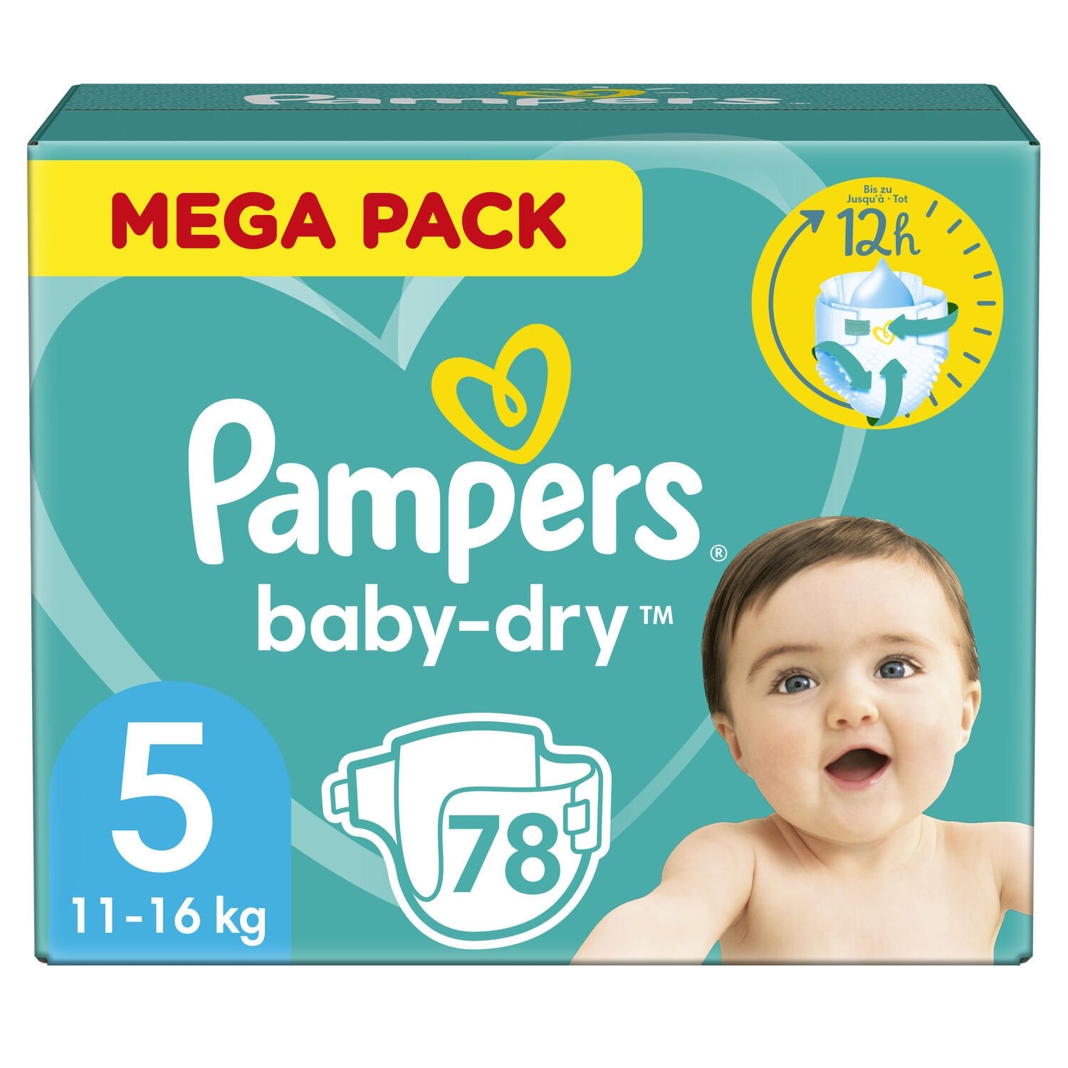 rosman pampers premium care rozmiar 1 2-5kg 22sztuki nowe