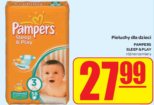 pampers 3 małe cena