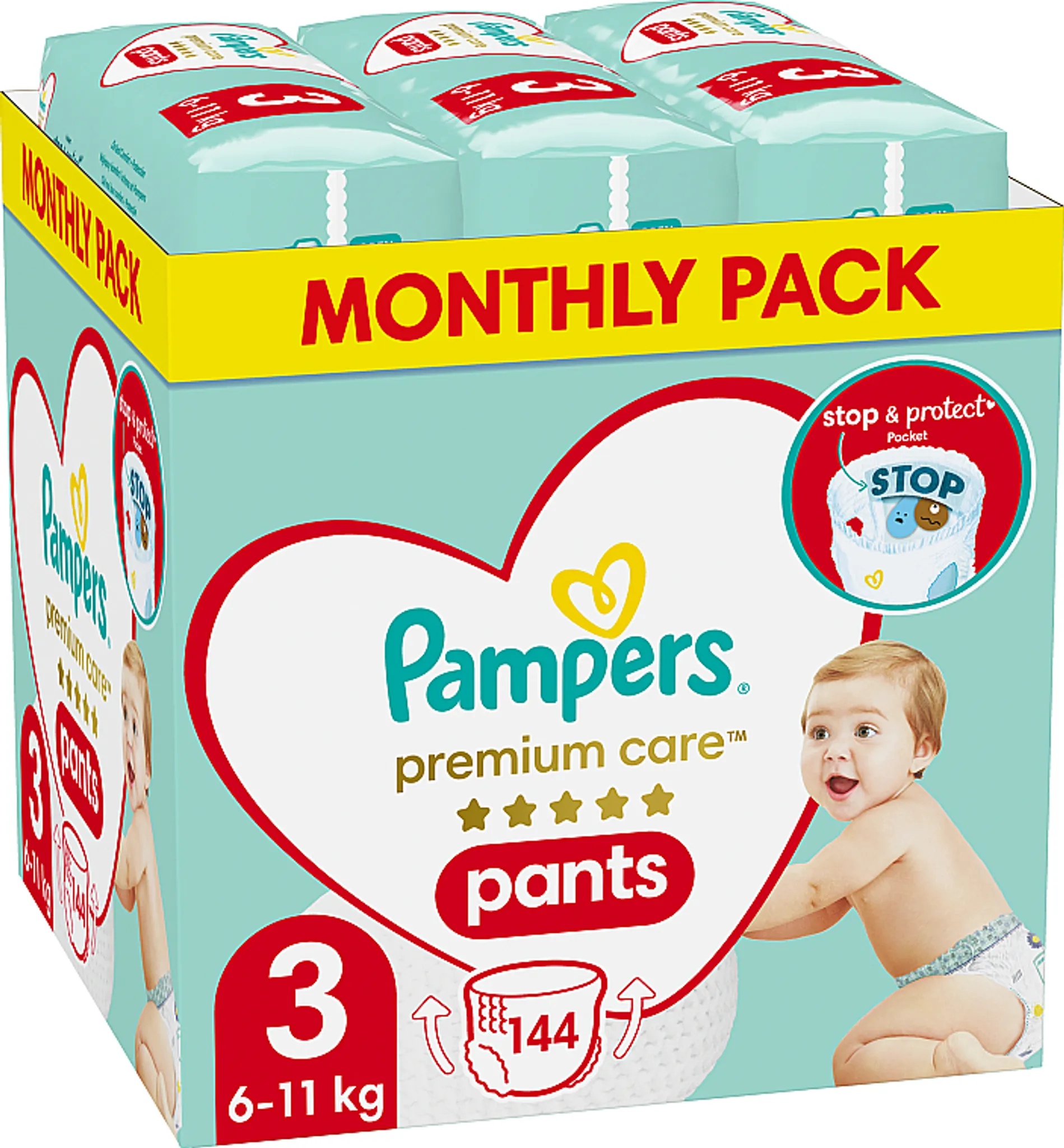 mega pack pampers 4