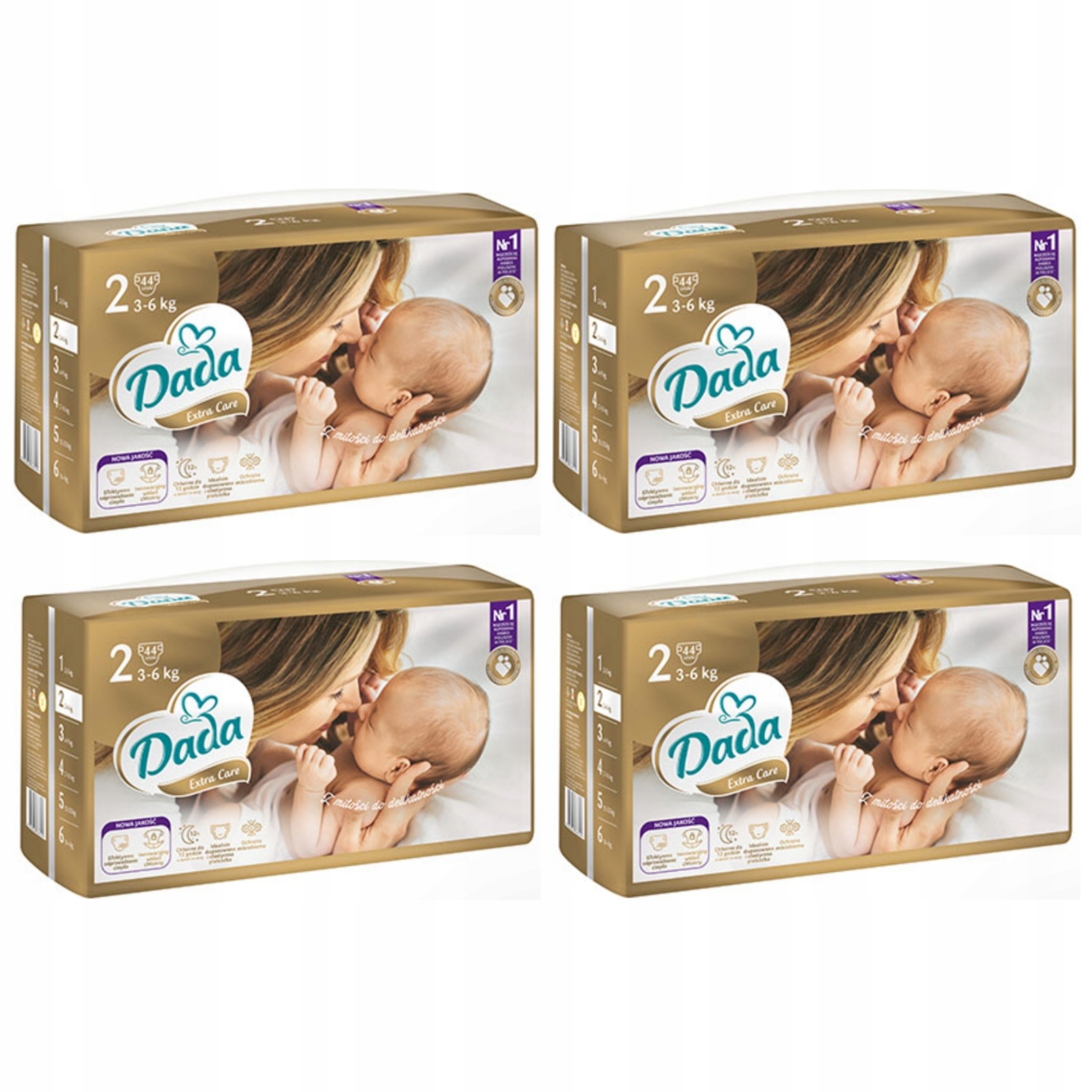 Japońskie pieluszki Moony Natural NB 0-5kg próbka 3szt