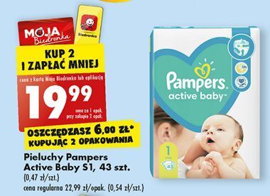 pampers fresh clean chusteczki 4