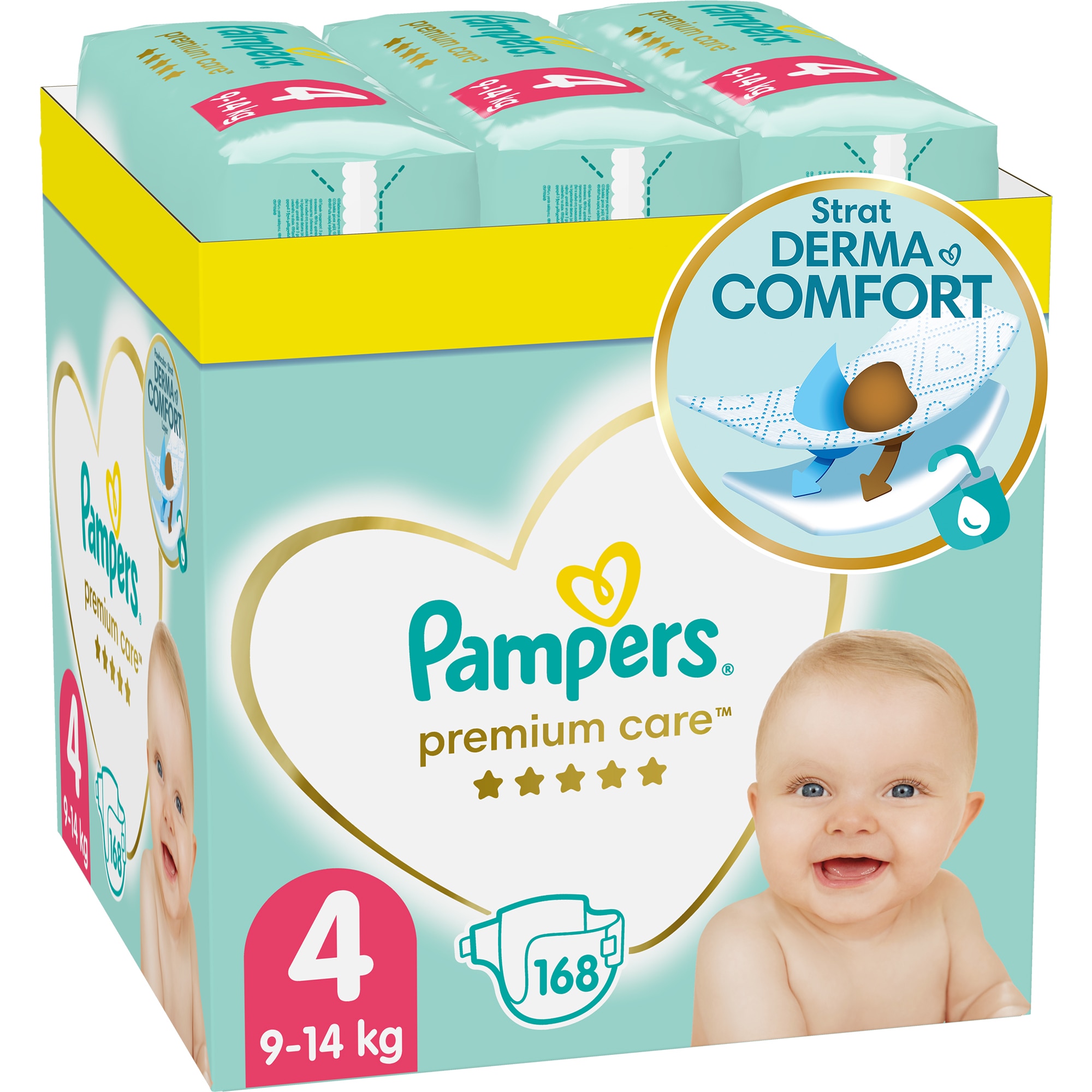 pampers 105 szt