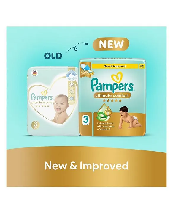 pampers care