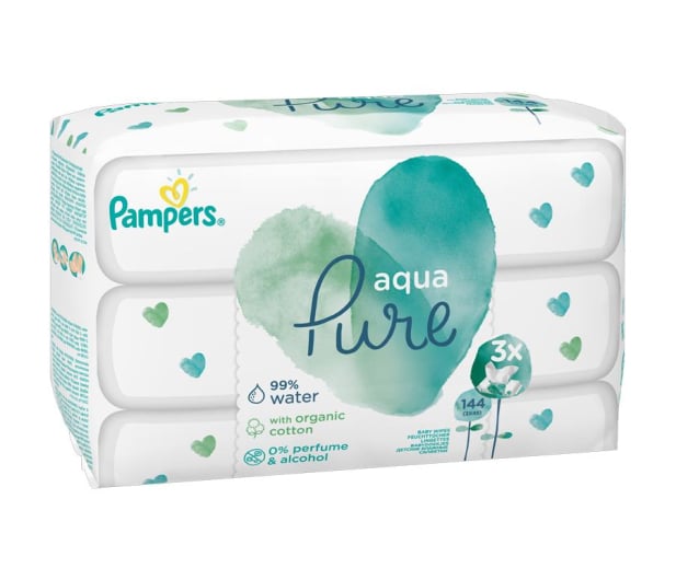 pampers liczba mokrych pieluszek