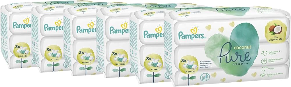 pampers natural clean