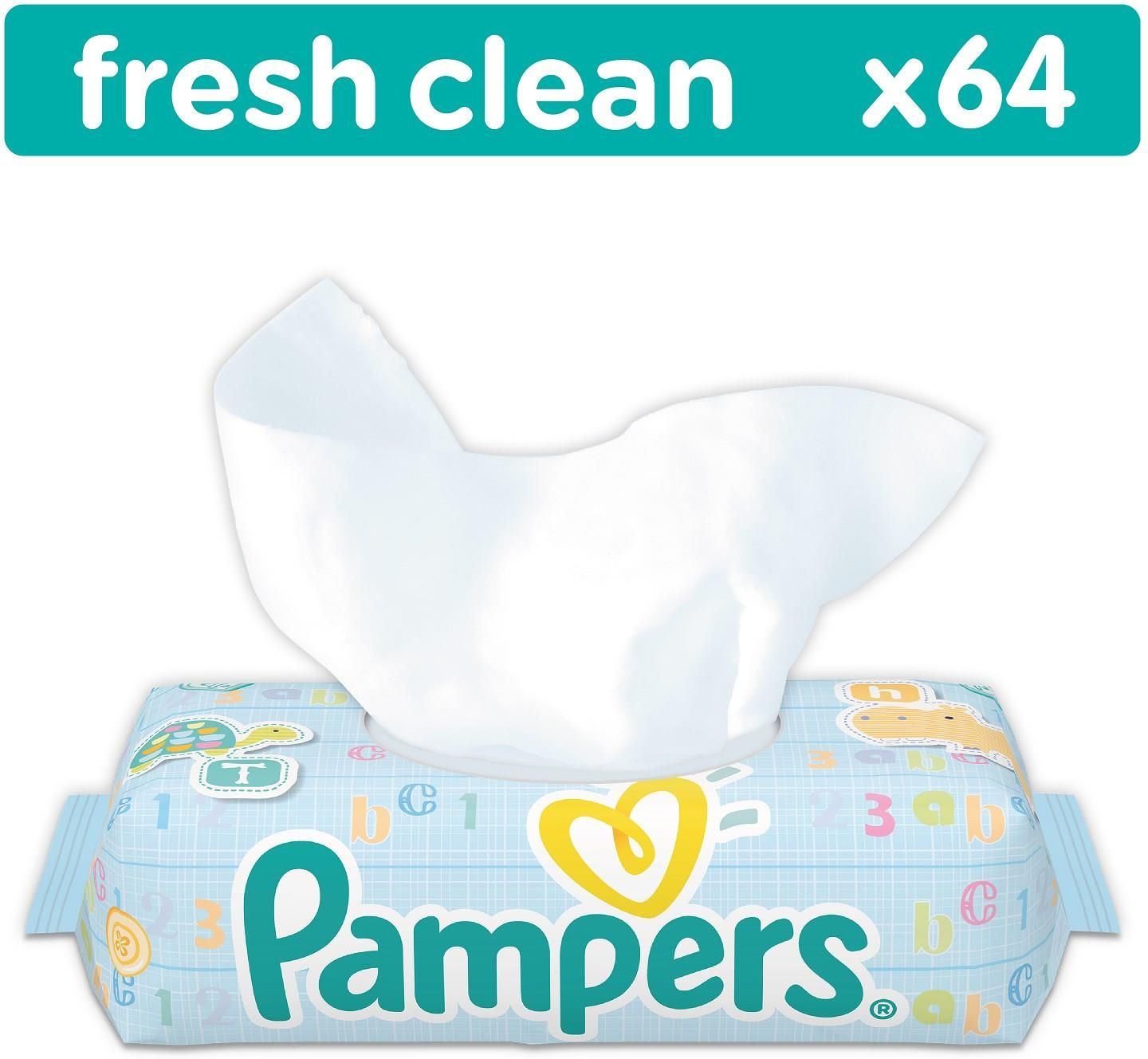 chusteczki pampers 6x