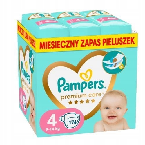 pampers dziecko wielkości owoca