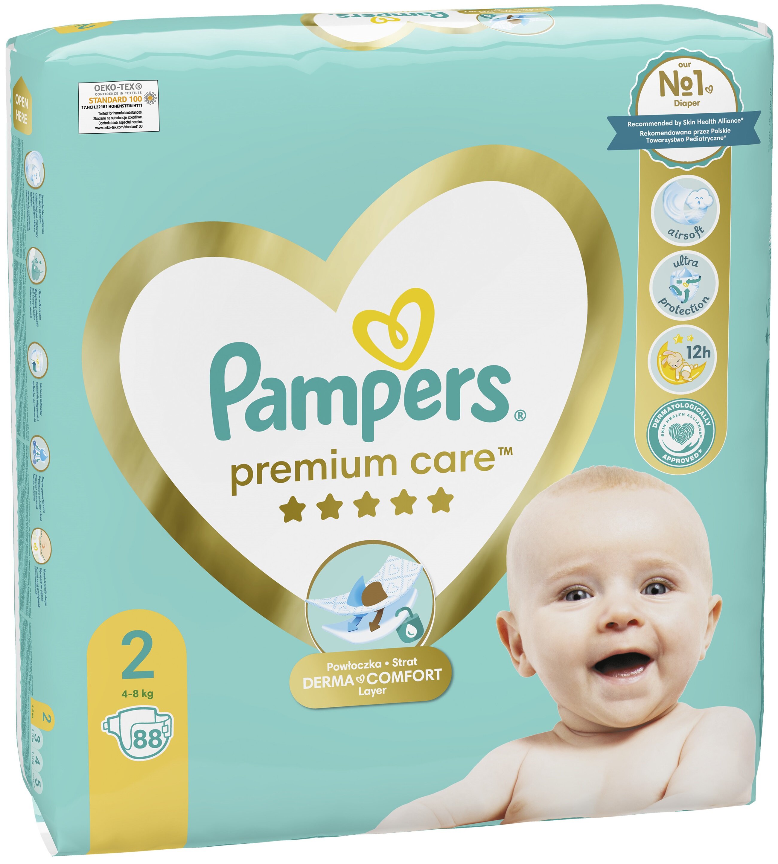 pampers 3 opakowania