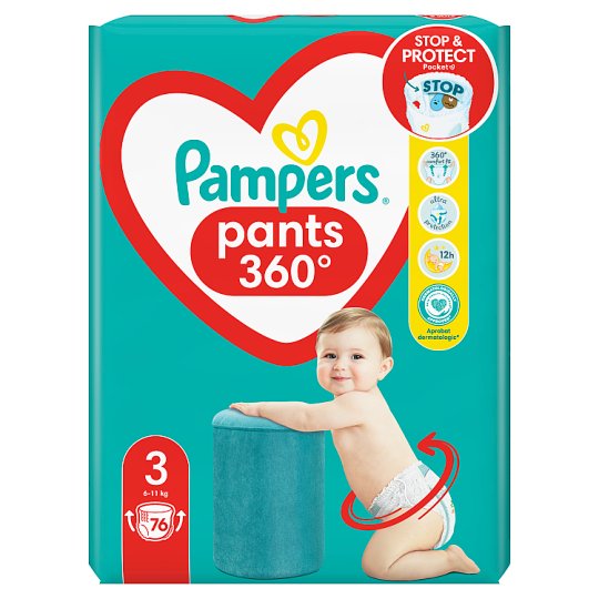 pampers imitujący majtki