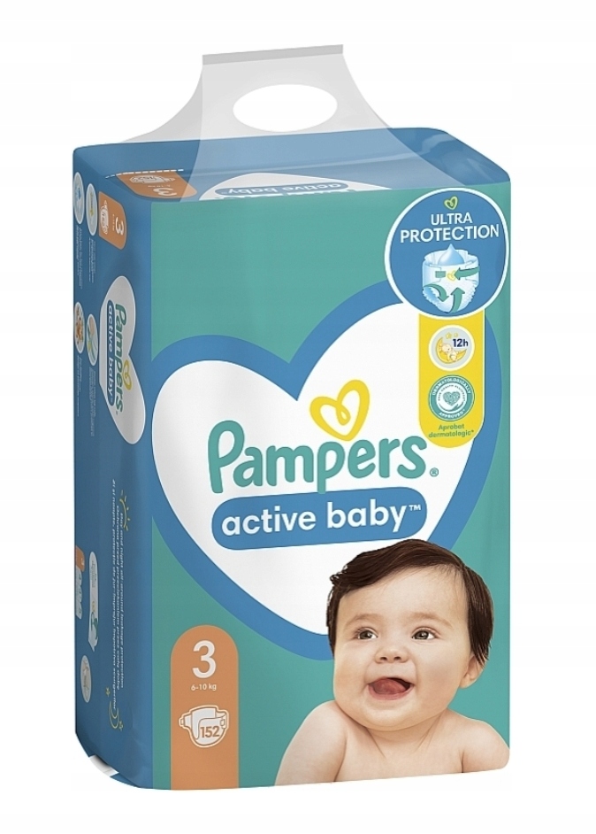 pampers pomarańczowe