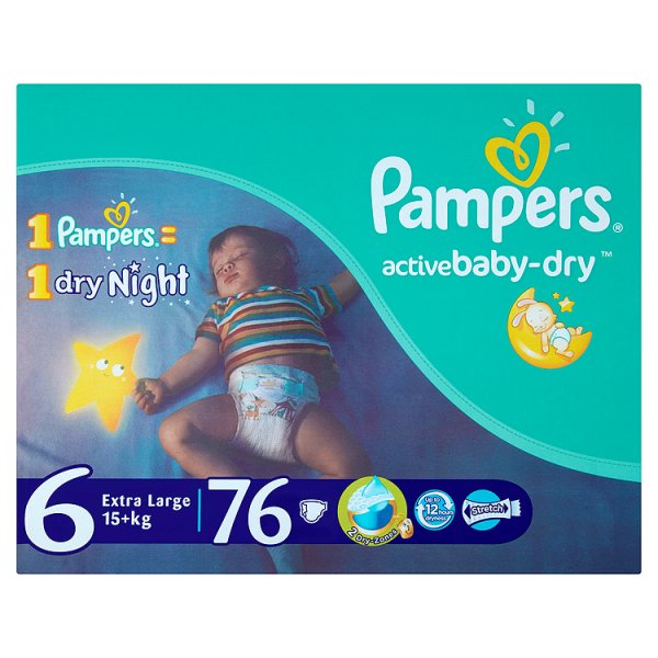 pieluchomajtki pampers active baby pants 4