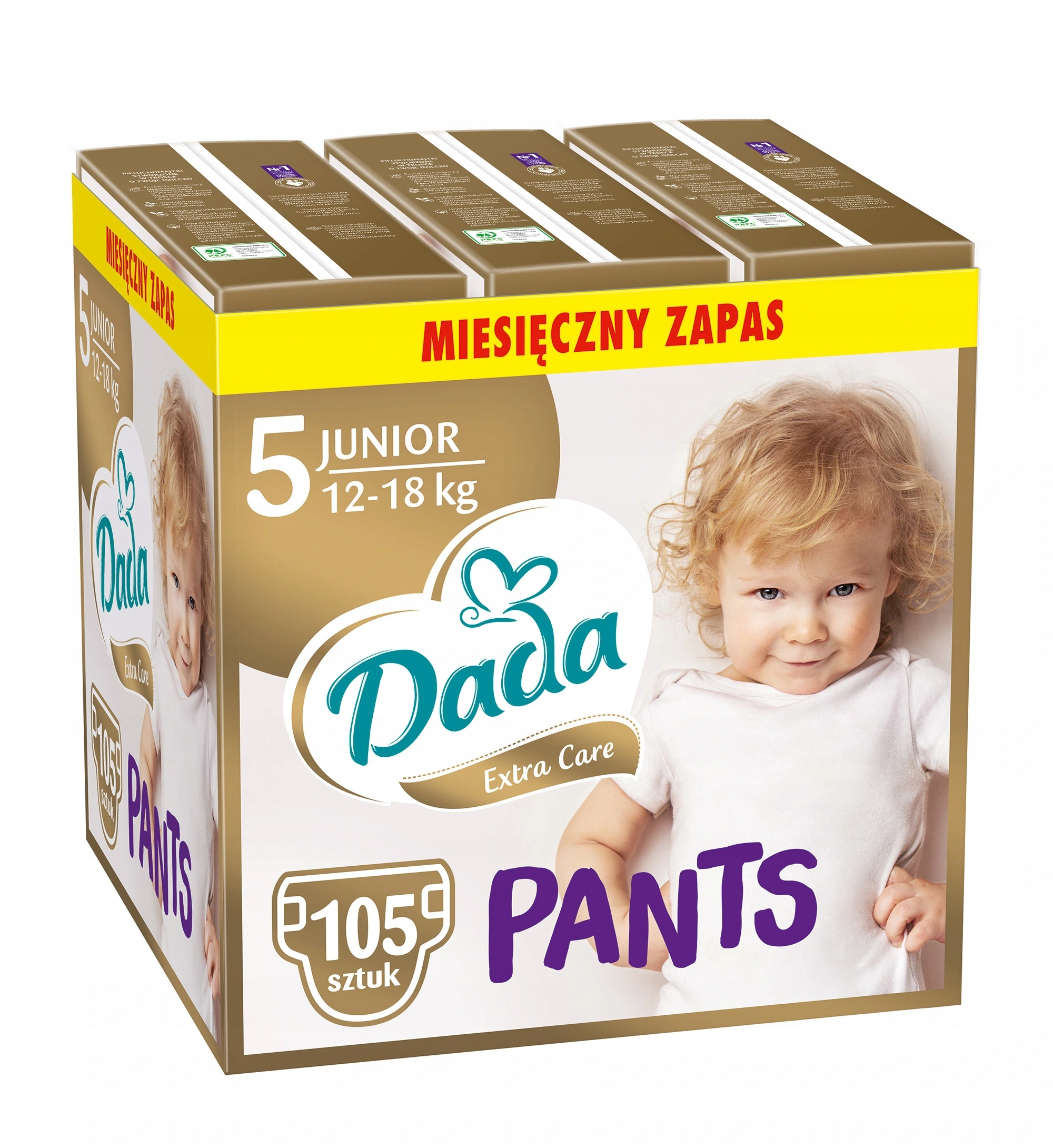 pampers newborn zapas na miesiąc