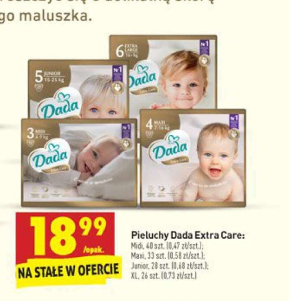 jaki jest największy rozmiar pieluch pampers