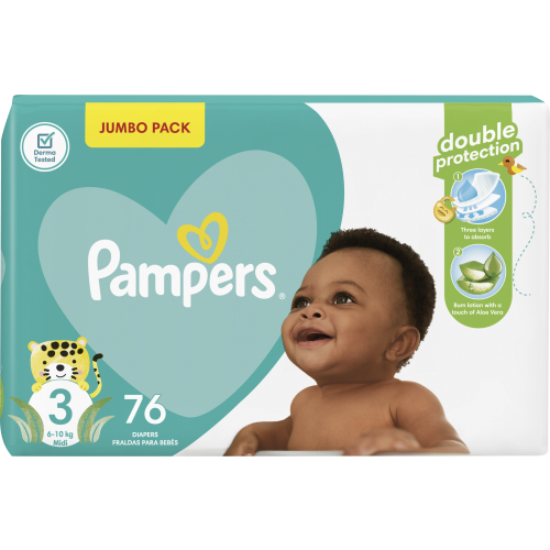 pampers 3 jumbo pack 90 sztuk