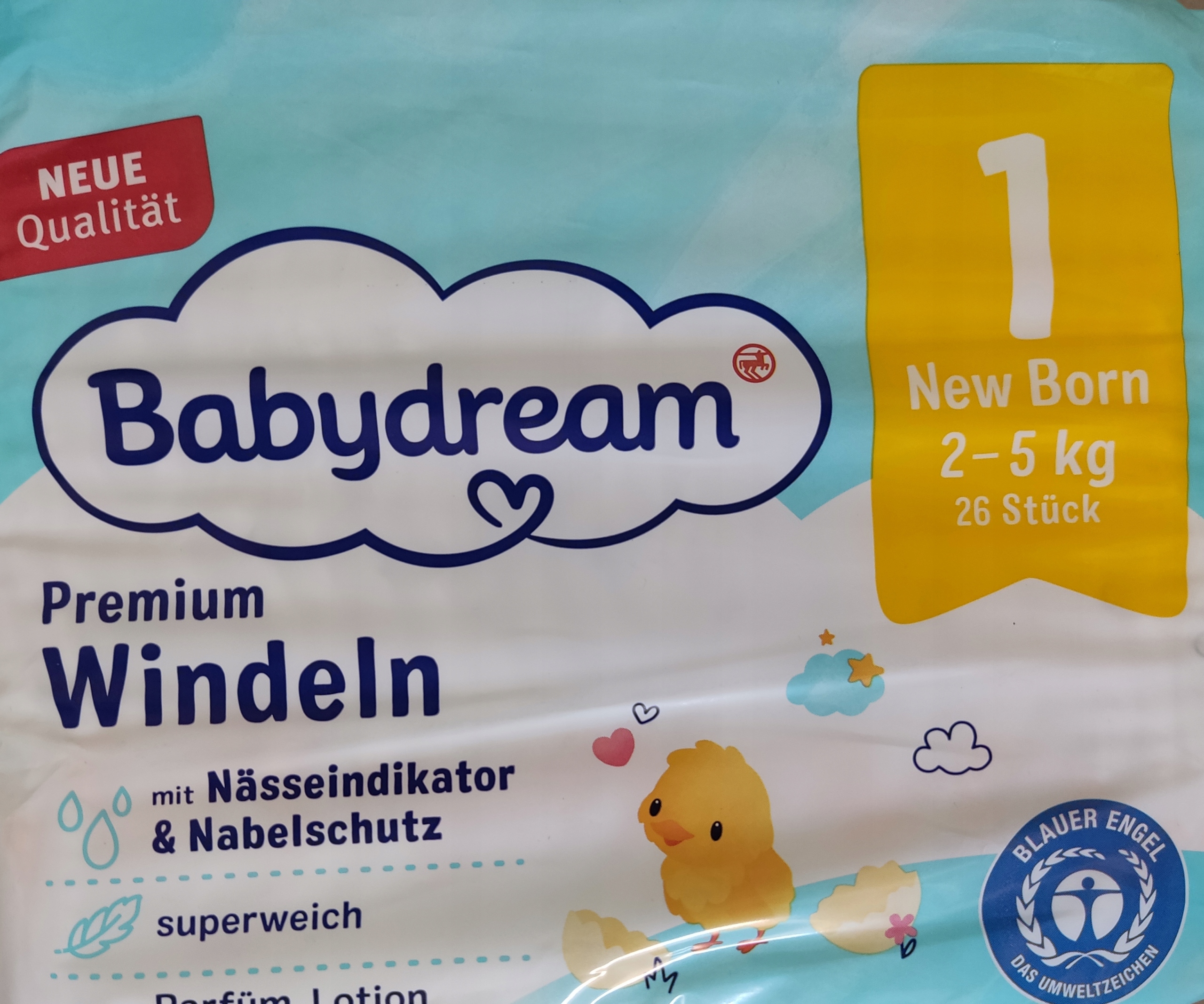 pieluchy pampers premium care 1 newborn 22szt