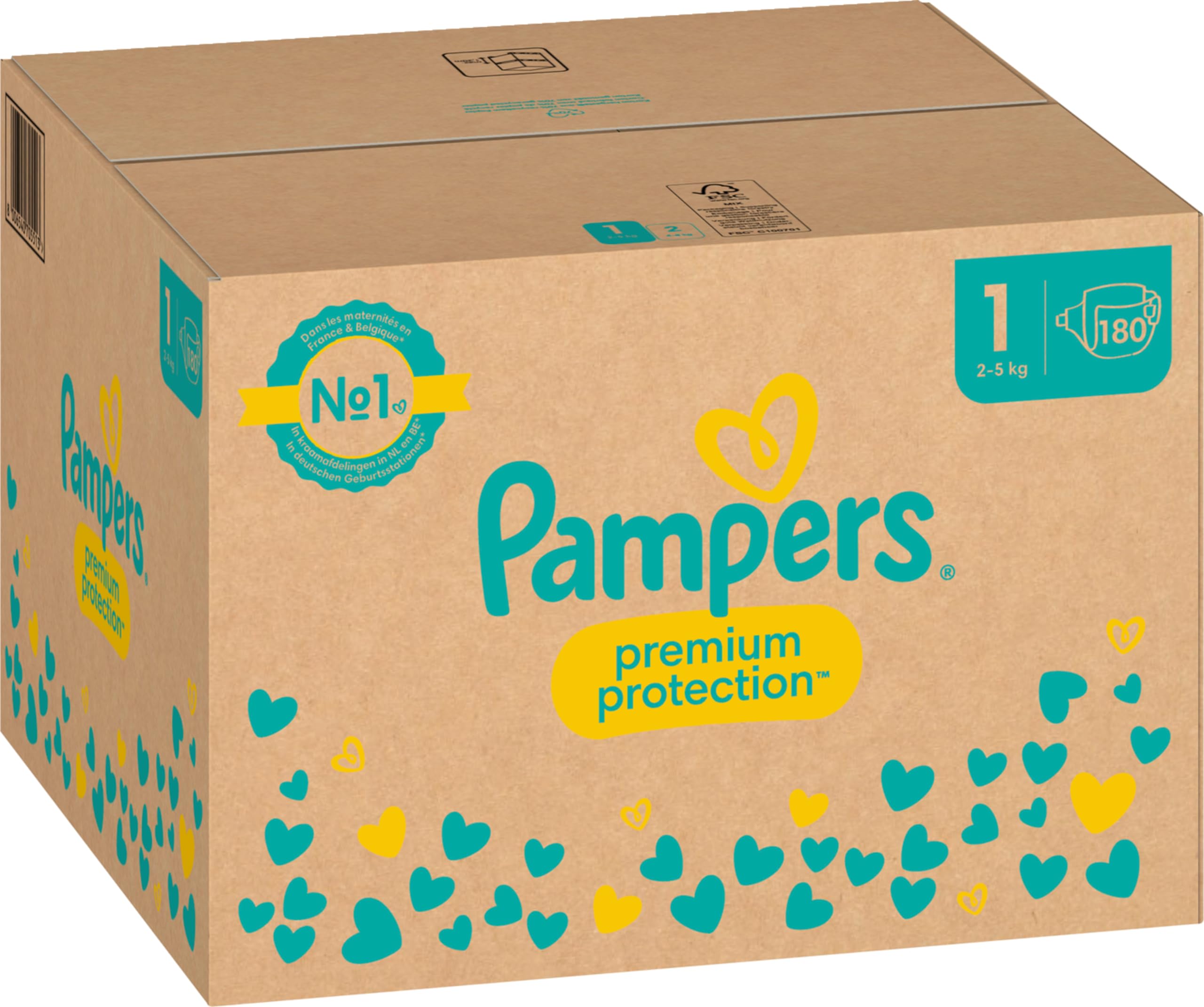 pieluchy pampers pure protection