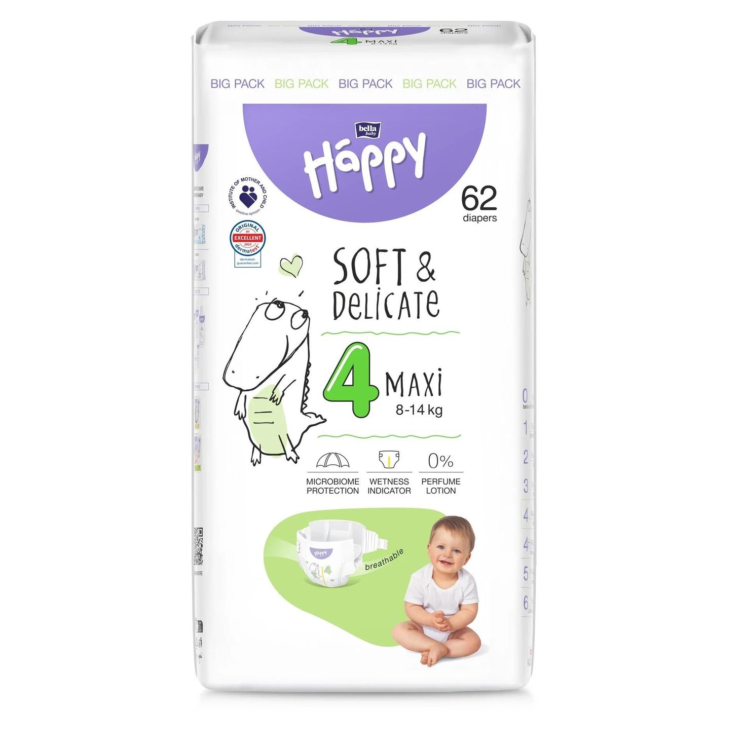 pampers pieluchomajtki duże