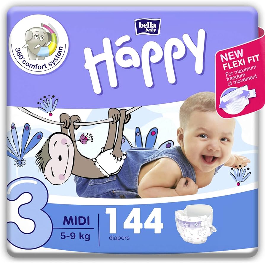 pieluch pampers 4 132 szt