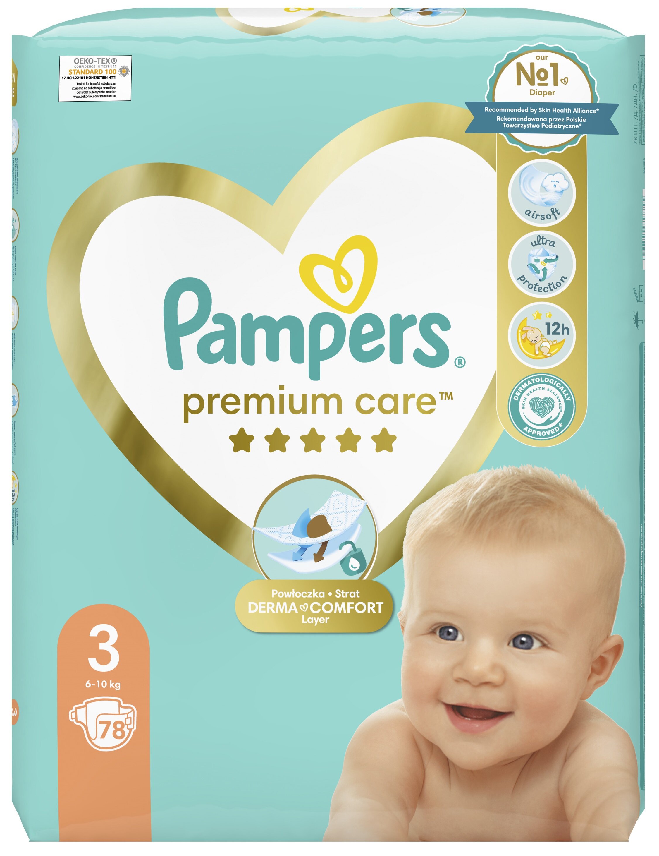 pampers z paskiem