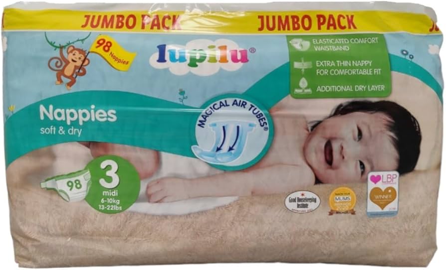 pampers pod mięsem