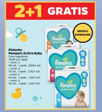 pieluchy pampers 3 biedronka cena