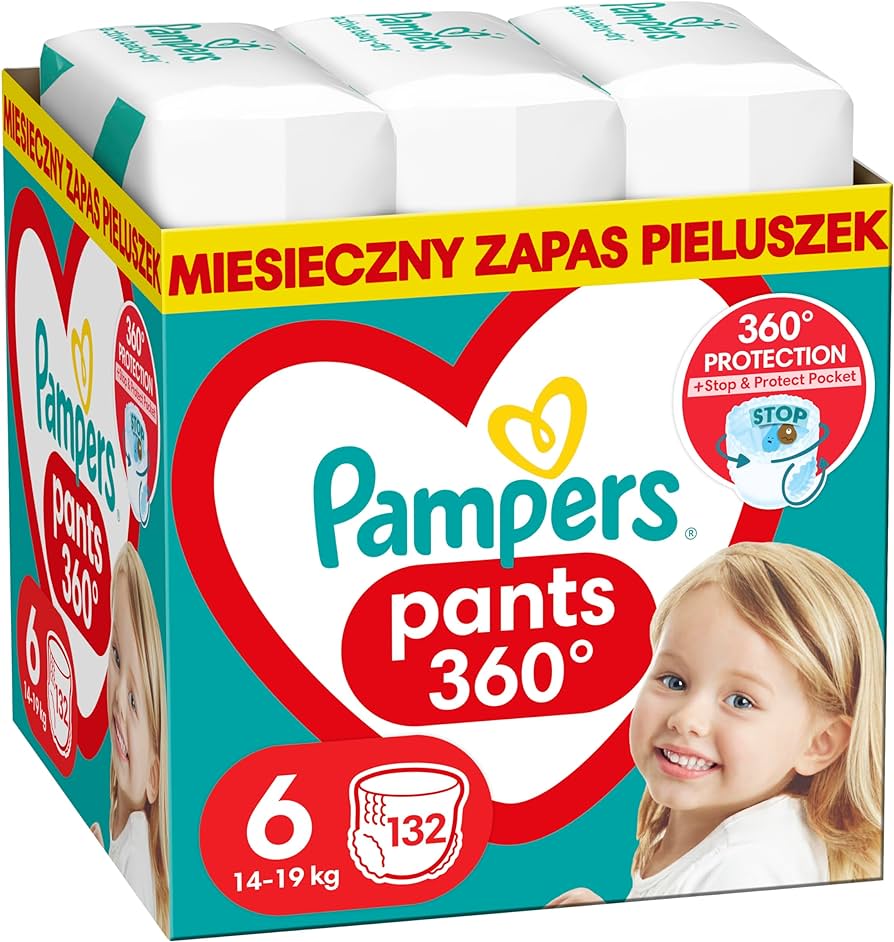 czusteczki pampers xxl