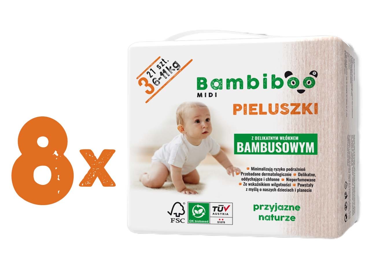 pampers 6 na dziecku