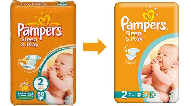 tesco pampers 4 plus