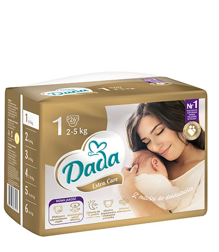 chusteczki nawilżane dada naturals karton